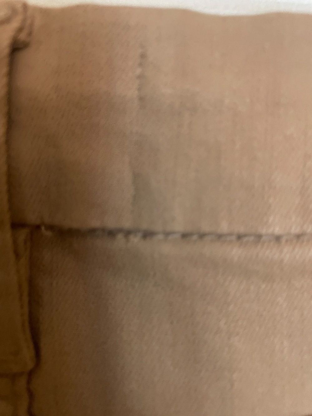 Frame tan colored kick flare cropped jean, size 28 - Picture 5 of 11